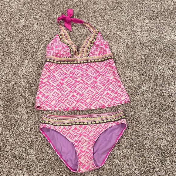 Athleta Swim Athleta Tankini Swim Set Top Is Size 36 Bc Bottom Is